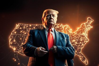 Donald Trump Puts America's GDP on Blockchain as 'Crypto President