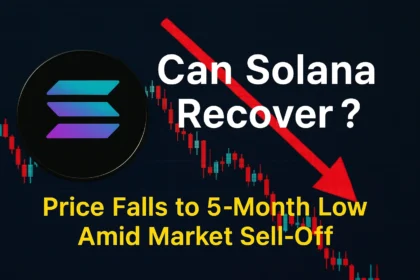 Can Solana Recover? Price Falls to 5-Month Low Amid Market Sell-Off