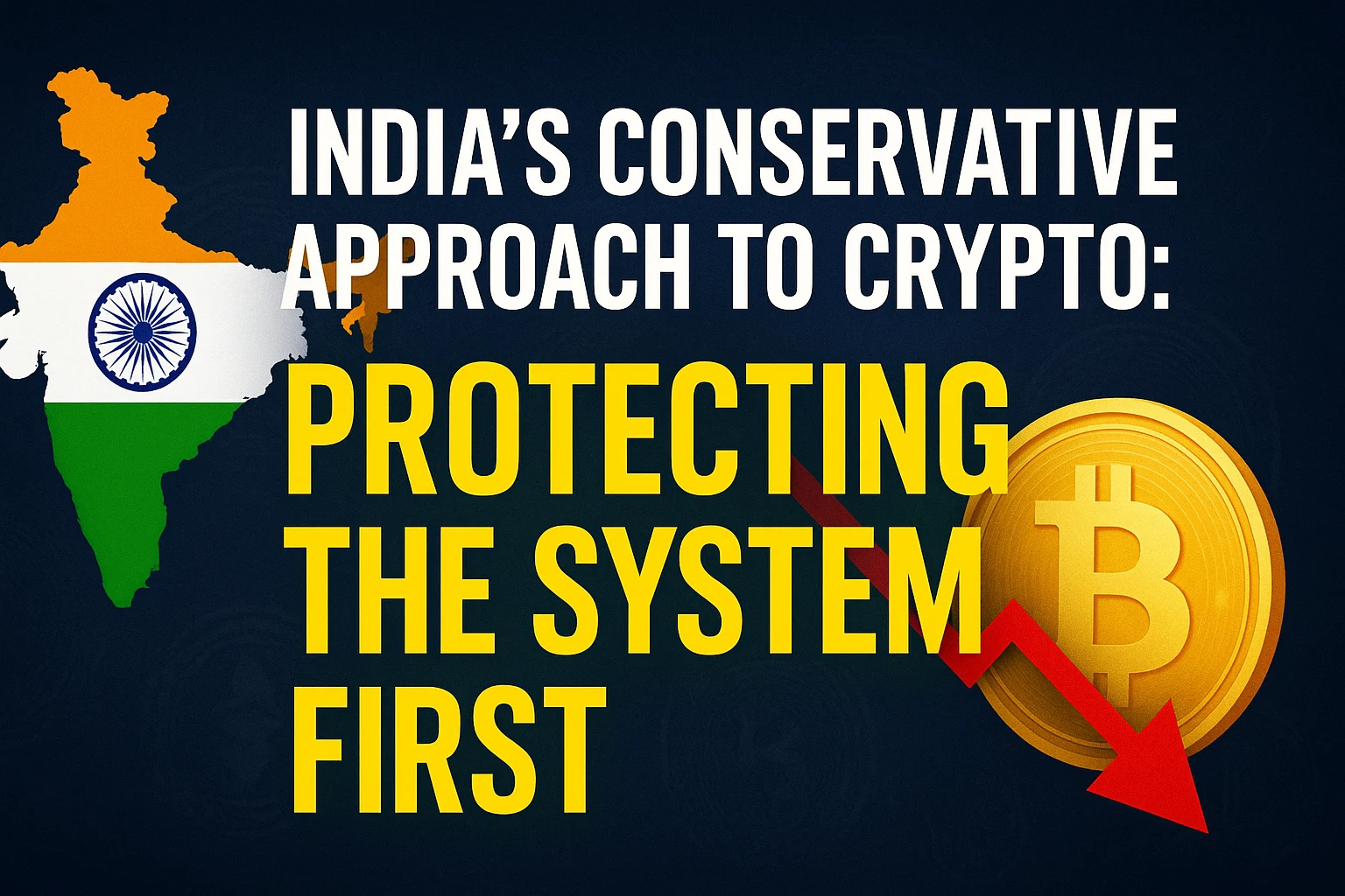 India’s Conservative Approach to Crypto: Protecting the System First