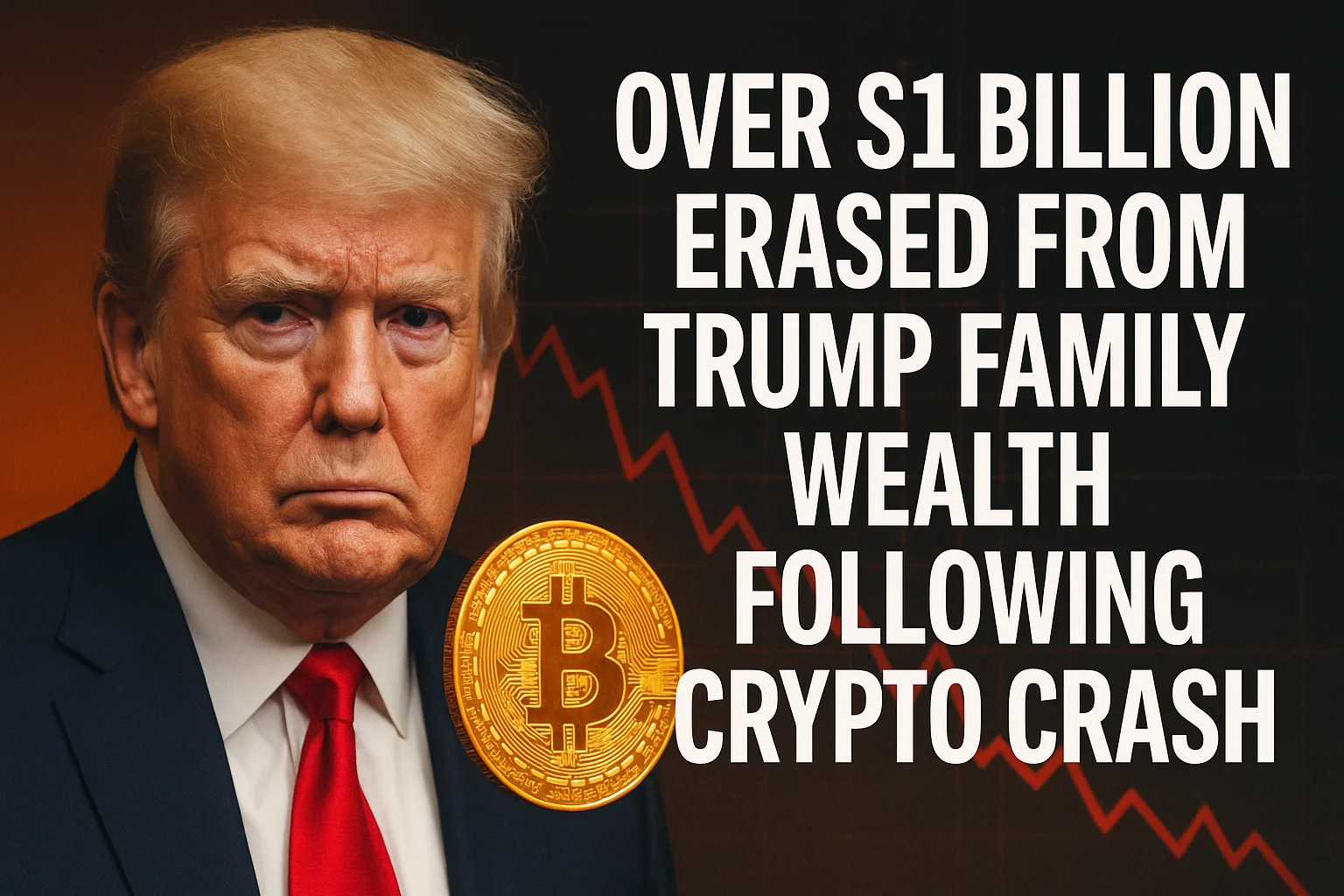 Over $1 Billion Erased From Trump Family Wealth Following Crypto Crash