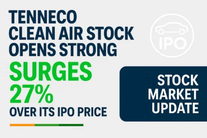 Tenneco Clean Air Stock Opens Strong, Surges 27% Over Its IPO Price