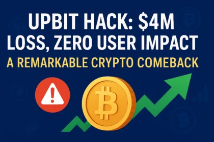 Upbit Hack: $4M Loss, Zero User Impact — A Remarkable Crypto Comeback