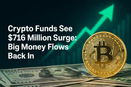 Crypto Funds See $716 Million Surge: Big Money Flows Back In