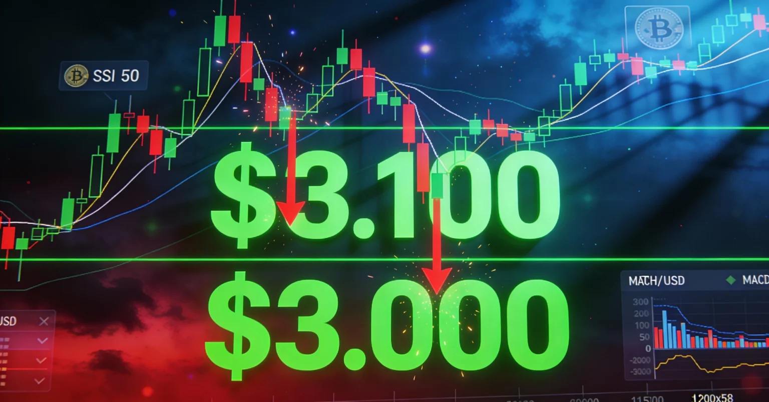 Ethereum Price Holds $3,100 Base Amid Extreme Fear: Bullish Recovery or Breakdown Ahead?