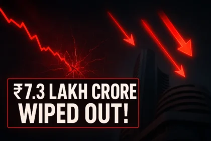 Indian Stock Market Suffers a Shocking Meltdown: ₹7.3 Lakh Crore Wiped Out in a Single Day