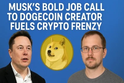 Musk's Bold Job Call to Dogecoin Creator Fuels Crypto Frenzy