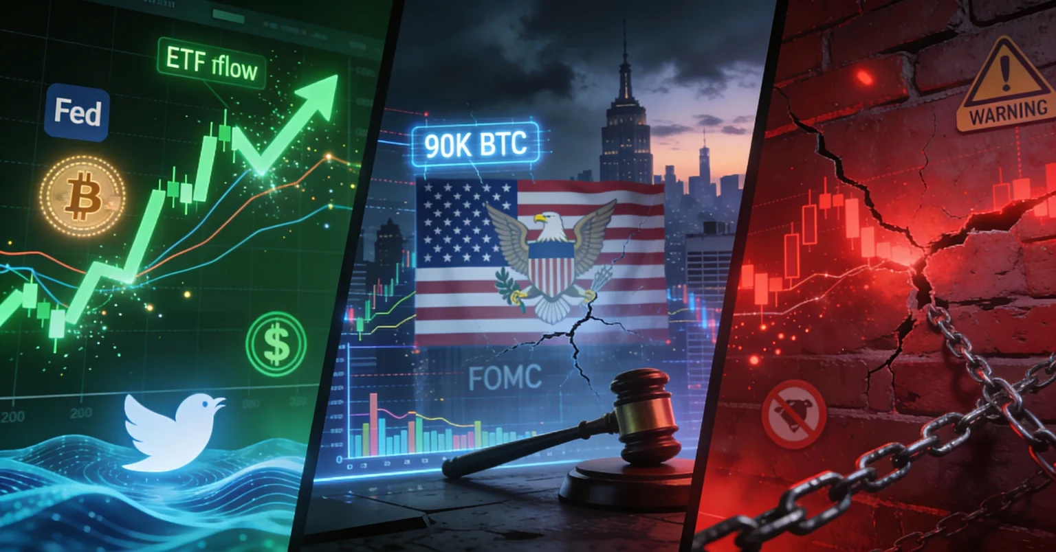 US Crypto Market Recovery Under Close Scrutiny: Fed Policy, ETF Flows, And Technical Resistance Are Signaling a Fragile Outlook