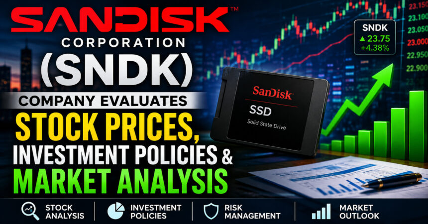 Sandisk Corporation (SNDK):- Company evaluates stock prices, investment policies & market analysis